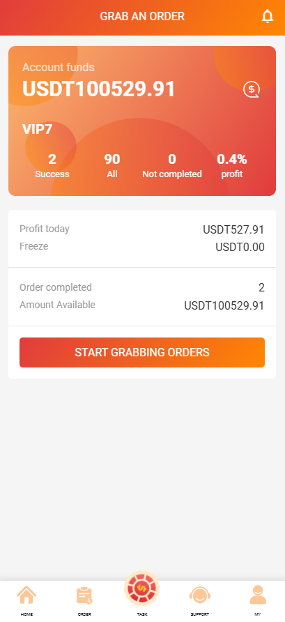 亲测精品/海外抢单源码新UI商城任务源码