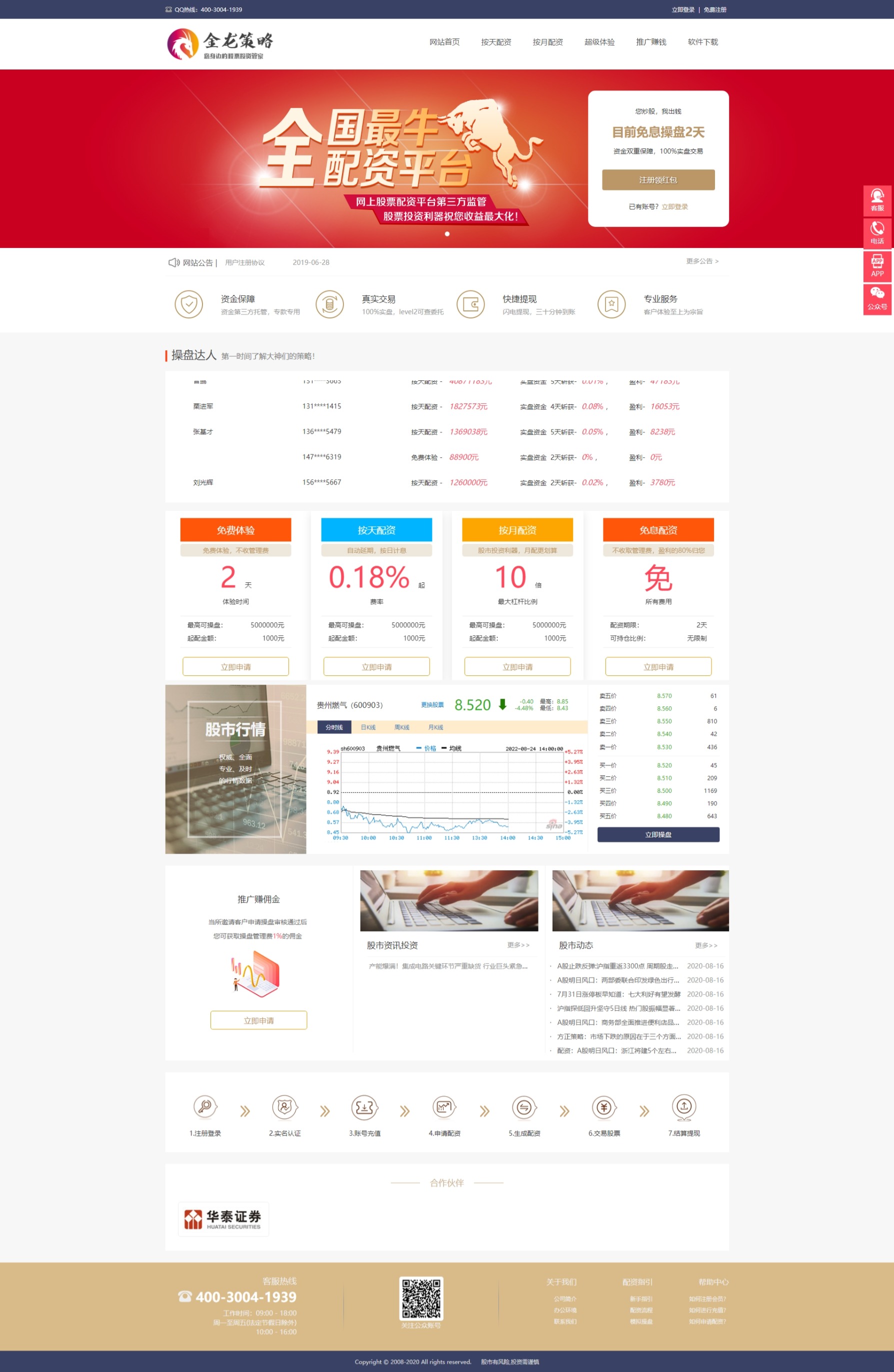 亲测精品/A342全新修复版股票配资系统 | 集成买点策略模块 | PC+手机双端支持