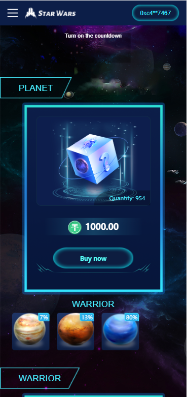 亲测精品/A231英文版星球大战区块链锁仓挖矿挖矿投资系统MetaMask登录