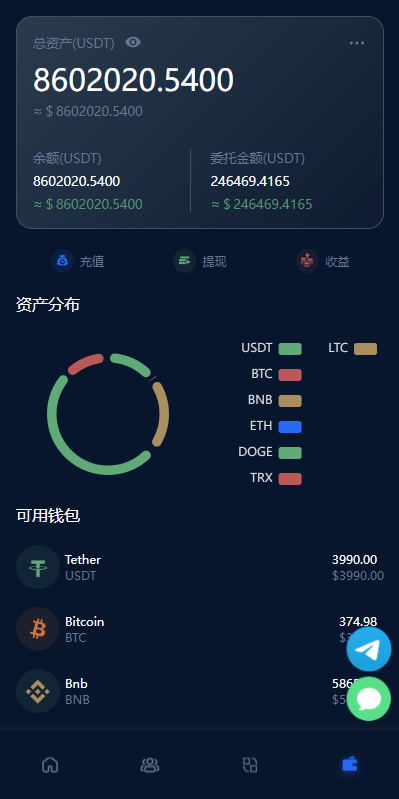 亲测精品/A383区块链质押系统源码 + 虚拟币理财机器人开发方案（完整版）
