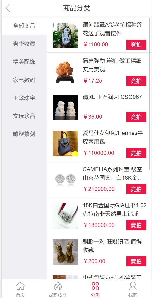 亲测精品/A330双语言竞拍商城系统源码 | 支持转拍与寄售的拍卖平台