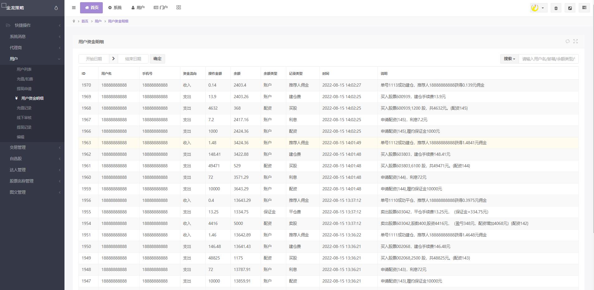 亲测精品/A343修复版/策略配资系统/A股股票系统