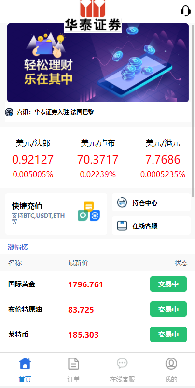 亲测精品/A101全新开发多语言微盘系统 | 支持外汇/股票投资与交易所