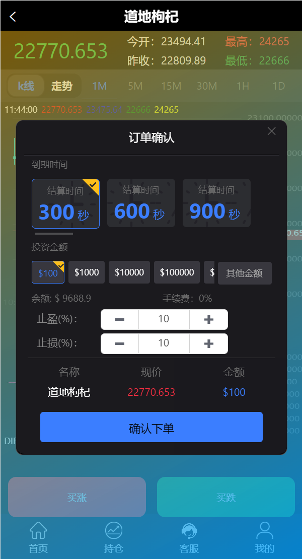 亲测精品/A321完整版三语言微交易平台源码 | 带K线图 投资理财系统