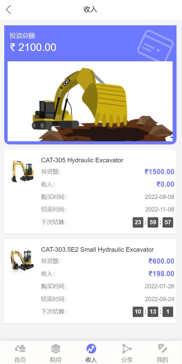 亲测精品/A329专业级矿机投资理财系统 | 运营版多语言支持+独立代理管理后台