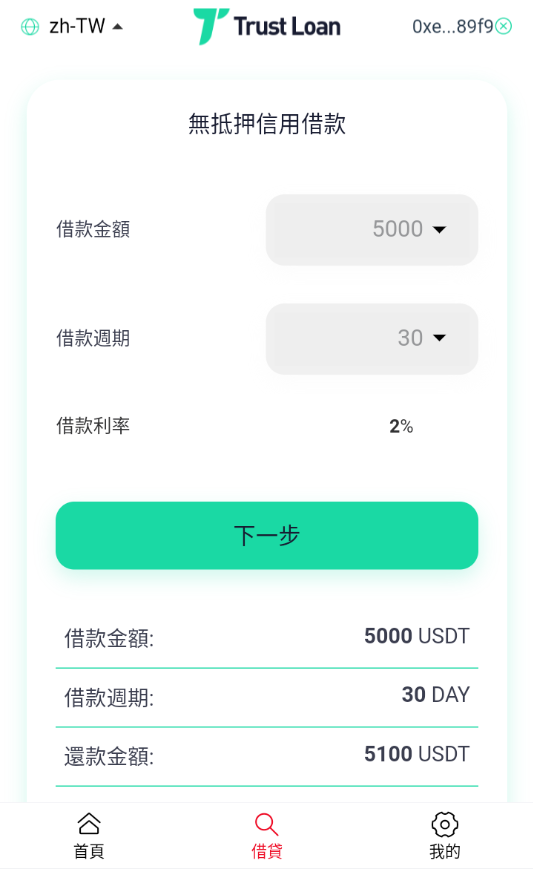 亲测精品/A426「二开版多语言贷款系统」USDT借贷授权源码 | 秒U系统