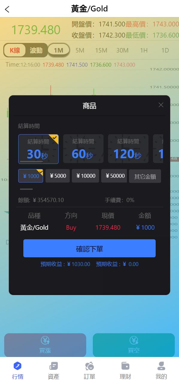 亲测精品/A305全新八国语言微盘系统源码 | 外汇微交易+投资理财系统