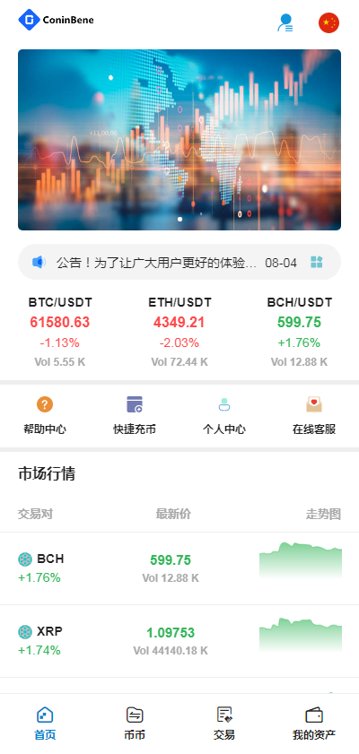 亲测精品/A178TeEx多语言交易所 | 支持USDT秒合约杠杆 & C2C法币交易 | Vue前端全开源