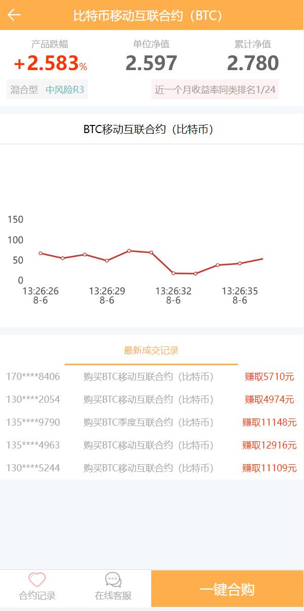 亲测精品/A326余额宝模式基金申购系统源码 | 支持虚拟币理财与智能抢购功能