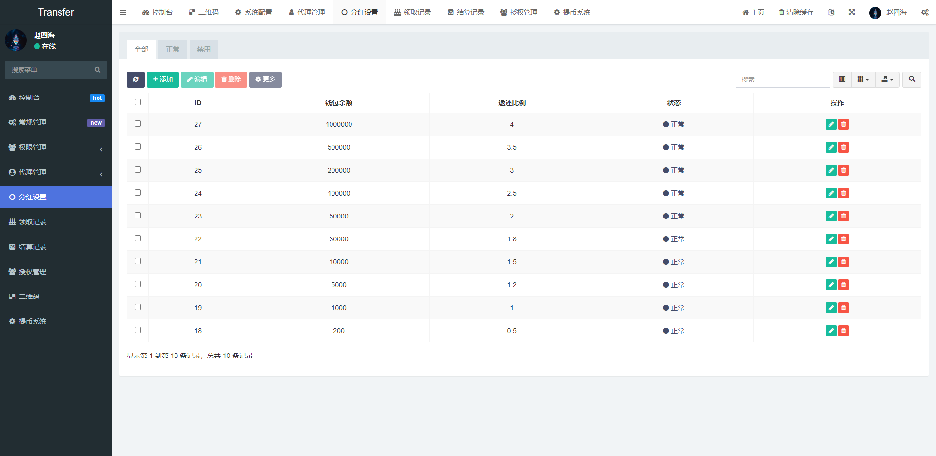 亲测精品/A415USDT质押授权系统 | 支持多链(TRC/ERC/BSC)智能合约与生息功能