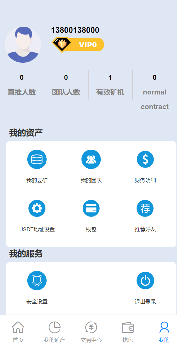 亲测精品/A282【最新二开版】TRX矿机系统源码 | 支持算力合约+区块链云挖矿的投资平台