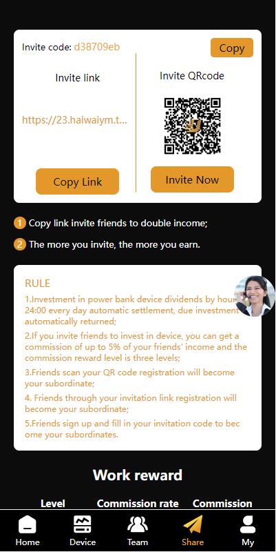 亲测精品/A361海外多语言投资理财系统源码 | 共享充电宝系统